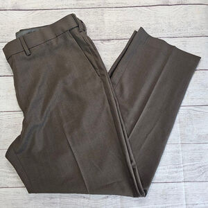 Haggar 38x30 dark brown work pants